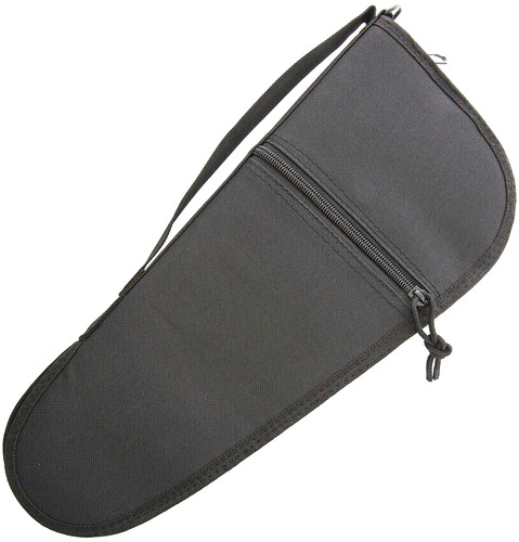 Zip pistol case black - 16",