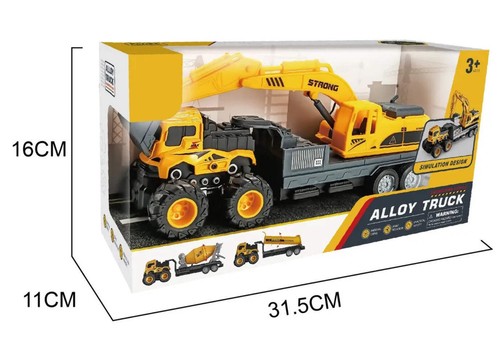 Construction toy alloy truck - toy,