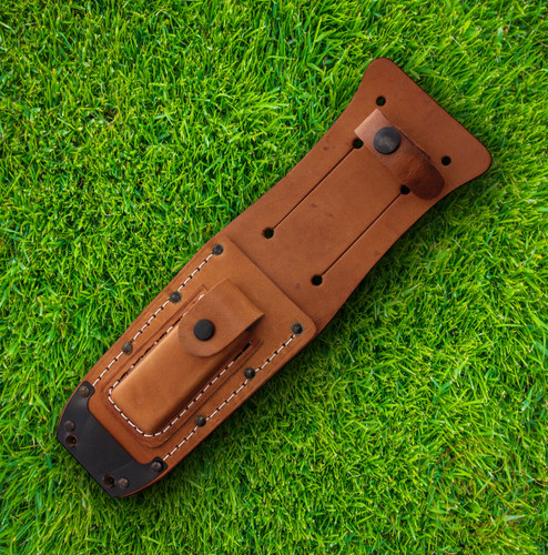 Ontario sheath brown leather - brown,