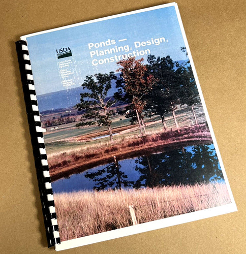Usda ponds planning design - usda,