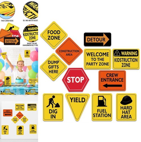 Construction party decorations - construction,