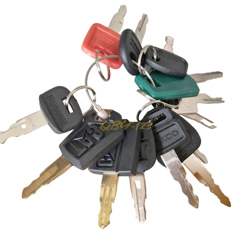 14pc heavy equipment - equipment, key
